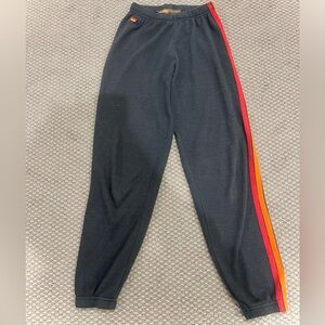 Gray Aviator Nation Sweatpants size S